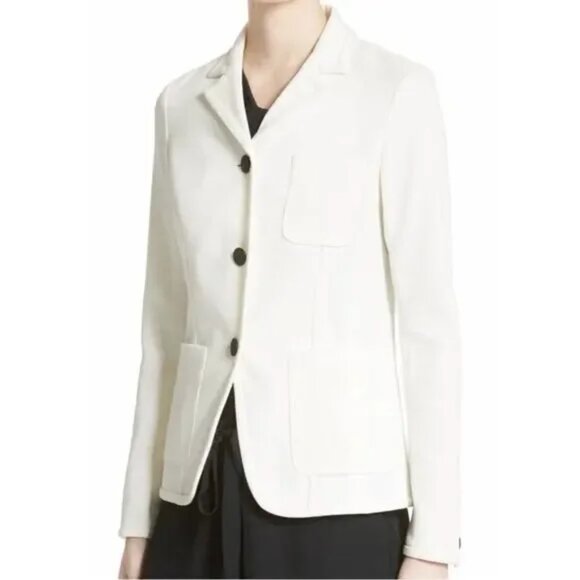 Rag & Bone Redgrave Blazer in Vanilla Size 8 - Picture 2 of 13